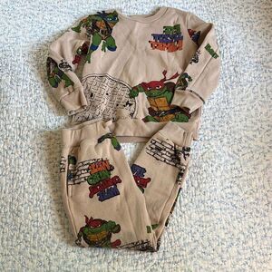 TMNT ninja turtles size 5 sweatsuit set